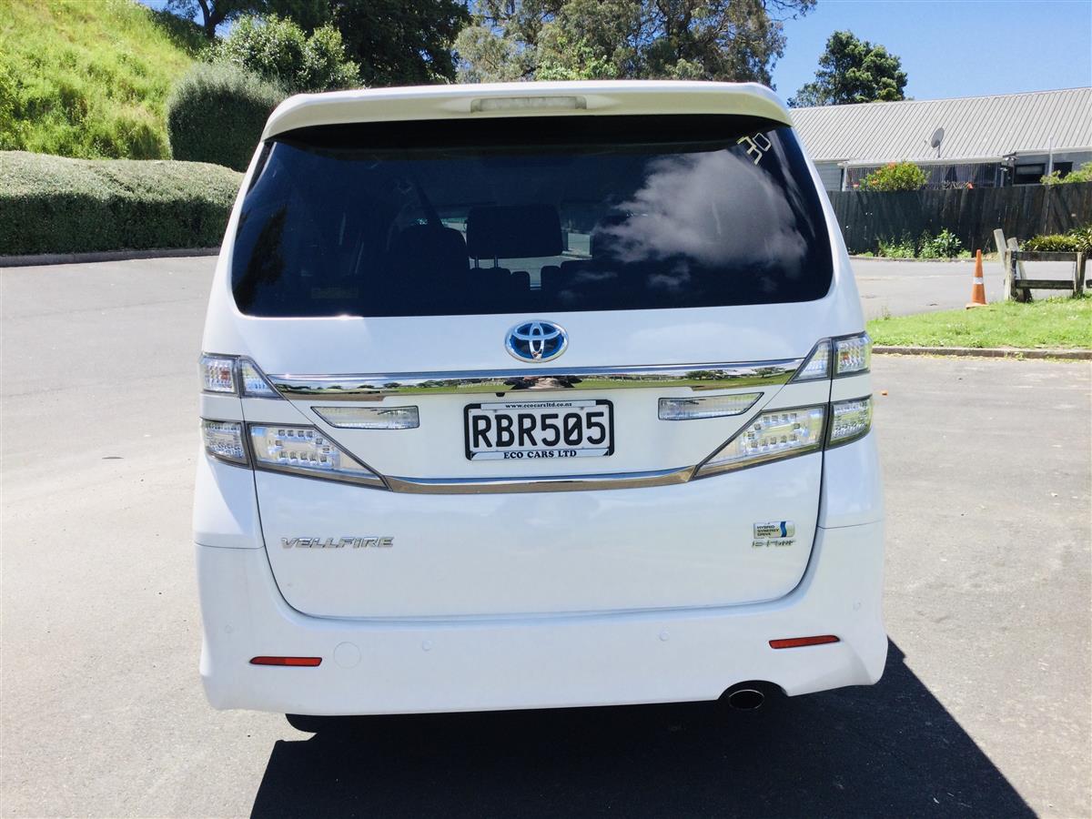2014 Toyota Vellfire HYBRID BLACK INTERIOR Station Wagon Automatic, 7 seats, 2,362 cc, 89,000 km