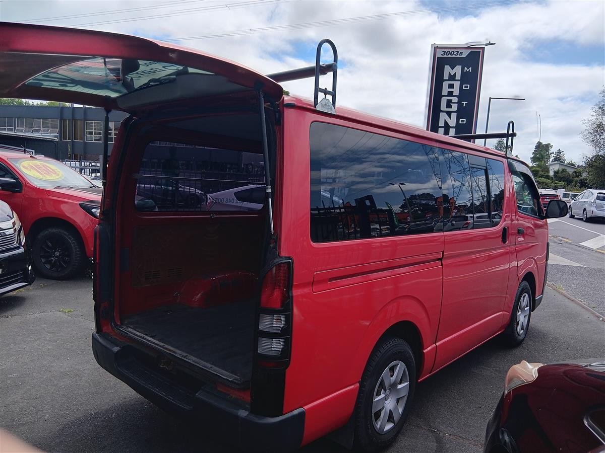 2007 Toyota Hiace 2.7P ZL VAN 5M 3 SEAT Van Manual, NZ new, 3 seats, Petrol, 2,694 cc, 325,702 km