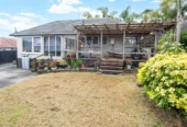 THAB zone, 3 beds 1 bath house with sleepout on 905m2 section, double garage plus a converted rumpus/playroom, Moments from the Te Atatu Peninsula town centre, Kervil Park and coastal walkways, zoned for Matipo Primary School, 13 Gladfield Lane, Te Atatu Peninsula, Auckland