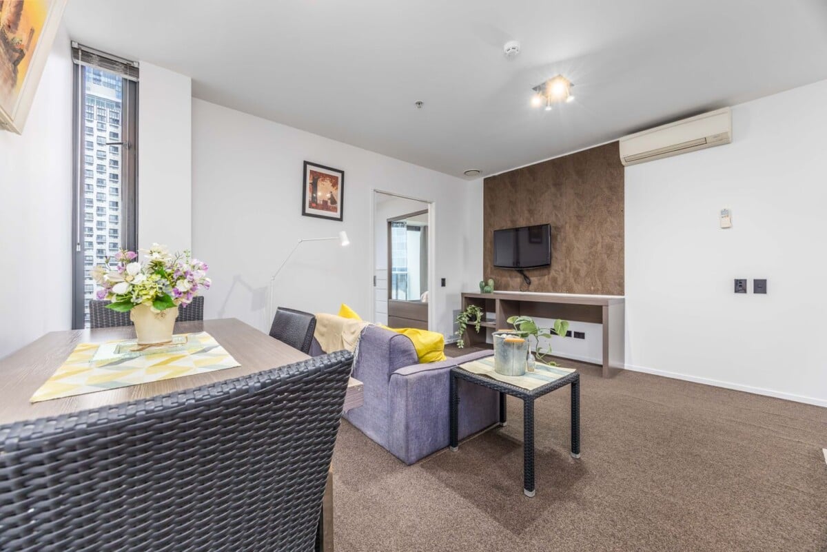 2 beds 1 bath apartment, Just a short walk to universities, cafes, restaurants, and public transport, everything you need is right at your doorstep, 1508/19 Anzac Avenue, Auckland Central, Auckland