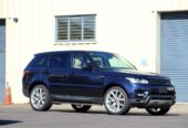 2017 Land Rover Range Rover Sport Supercharged V6, RV/SUV Automatic, 5 seats, Blue, Petrol, 3,000 cc, 62,300 km