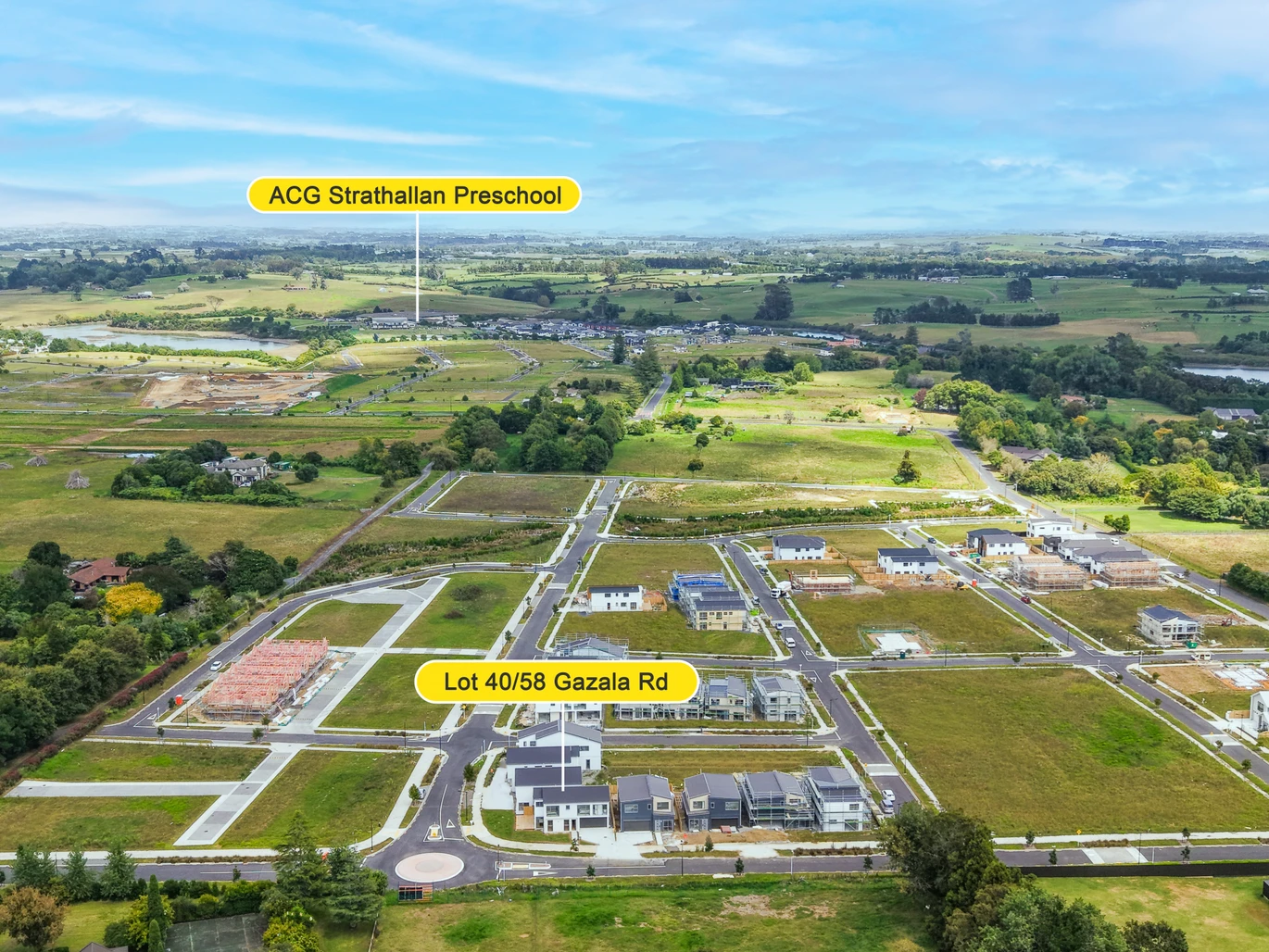 182m2 Brandnew 5 beds 3.5 bath house with double garage on 264m2 section, close to schools, shops, motorway access, 58 Gazala Road Karaka, Auckland