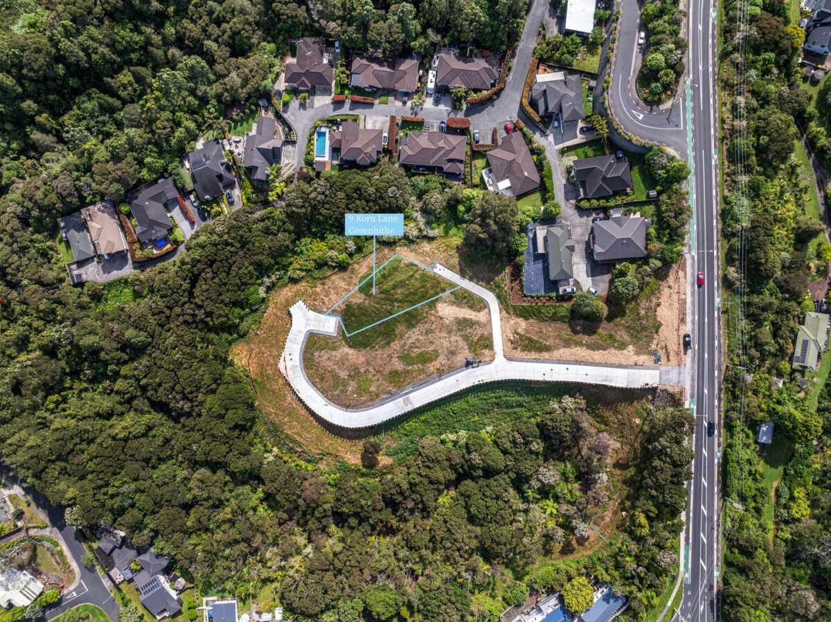 745m2 section with RC, BC for a 440m2 standalone 5 ensuites house with double garage, close to schools, Reserve, easy motorway access, 9 Koru Lane, Greenhithe, Auckland