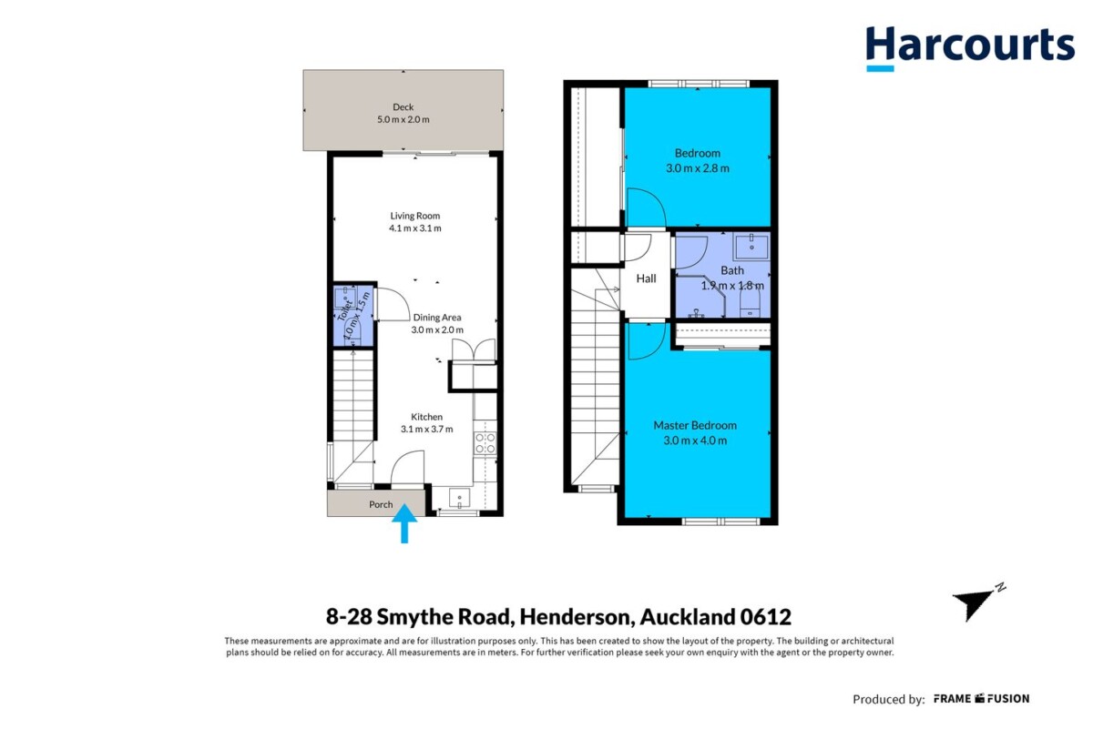 Bank Countdown On – This Must Be Sold within two weeks, 2 beds 1.5 baths home, backs directly onto the expansive Henderson High School playground, close to schools, shops, transport links, parks, and all the everyday essentials, 8/28 Smythe Road, Henderson, Auckland