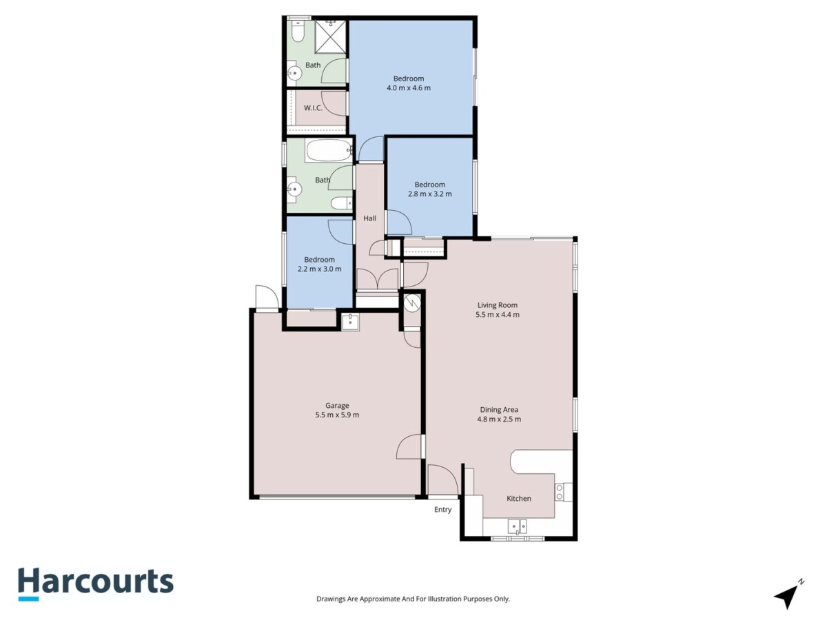 Qverseas owner, 142m2 Brick and tile 3 beds 2 baths house with double garage on 281m2 section, close to WestCity Mall Henderson, schools, the popular shopping and dining options along Lincoln Road, including Pak’nSave and Mitre 10 MEGA, motorway access, 32 Espalier Drive, Henderson, Auckland