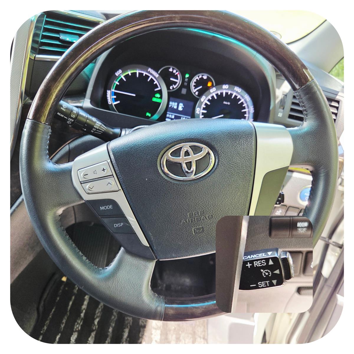 2014 Toyota Vellfire HYBRID BLACK INTERIOR Station Wagon Automatic, 7 seats, 2,362 cc, 89,000 km