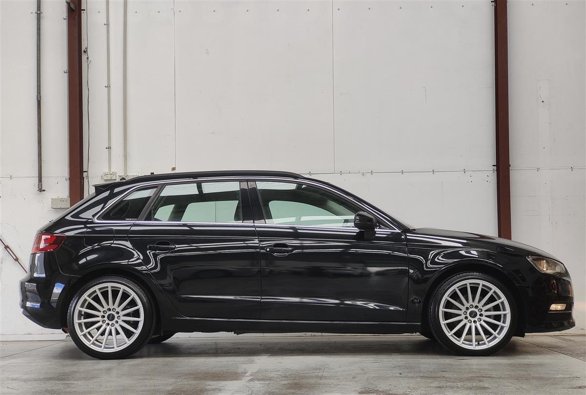 2015 Audi A3 SPORTBACK 1.4 TFSI/NZ NEW/18INCH WHEELS Hatchback Automatic, 5 seats, Black, Petrol, 1,400 cc, 91,368 km