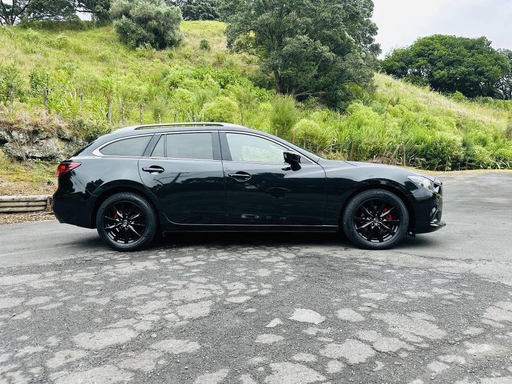 2013 Mazda Atenza SPORTS !! HIGH SPEC !! Station Wagon Tiptronic, Black, 5 seats, New Import, Petrol, 2,000 cc, 91,846 km