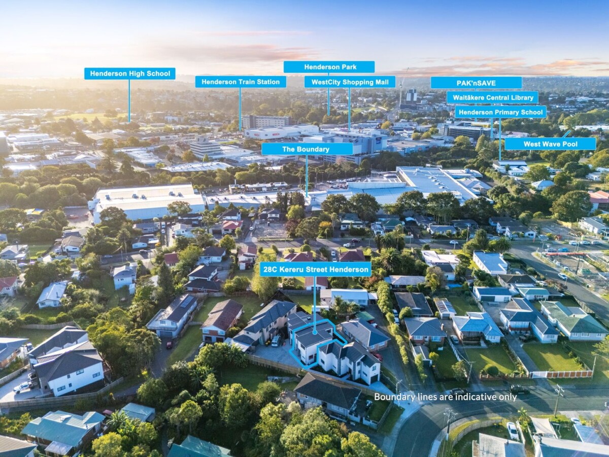 Brandnew brick 4 beds + study space 3.5 baths home with garage, 2 ensuites, 1 ensuite ground floor, asy walking access to local schools, public transport, WestCity Mall, The Boundary, West Wave Pool and Leisure Centre, and a range of shops, cafes and amenities, 28C Kereru Street, Henderson, Auckland