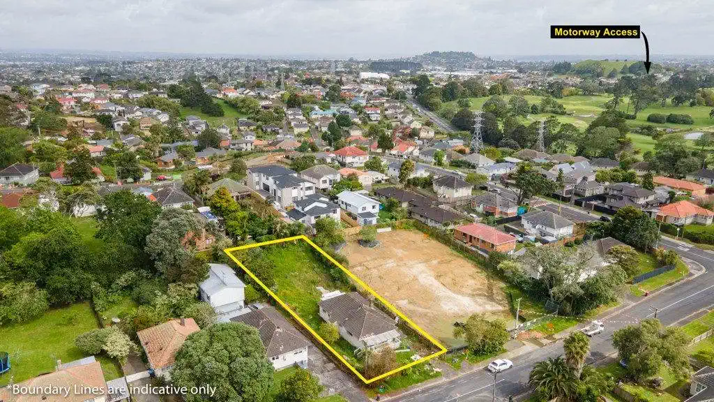 Urgent sale, Mt Roskill Grammar zone, House was removed, 842m2 section with RC and EPA for 5 townhouses with Fee simple title, BC ready to lodge, Storm Water and Waste Water system onsite, close to shops, schools, motorway access, 0.4 km to Waikowhai Intermediate, 15 Glass Road, Mt Roskill, Auckland