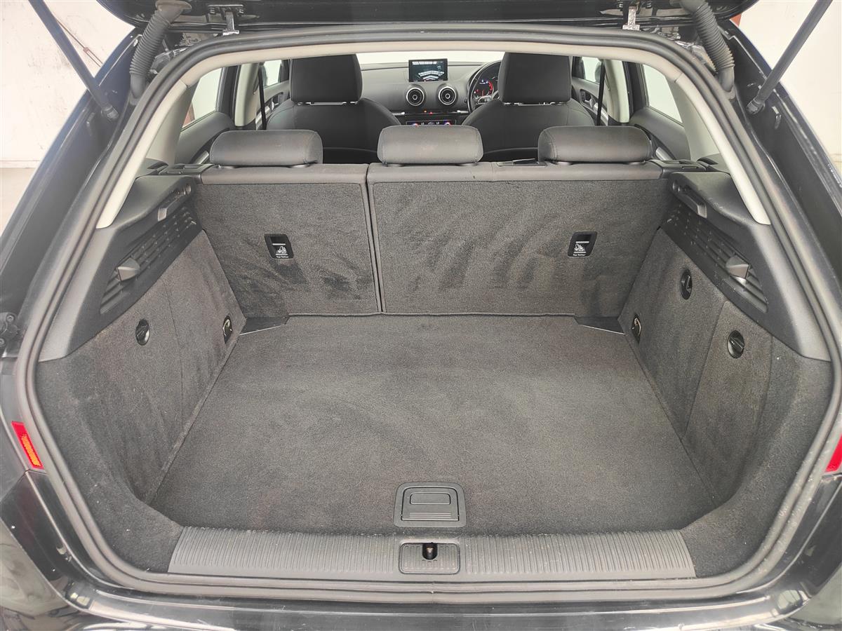 2015 Audi A3 SPORTBACK 1.4 TFSI/NZ NEW/18INCH WHEELS Hatchback Automatic, 5 seats, Black, Petrol, 1,400 cc, 91,368 km