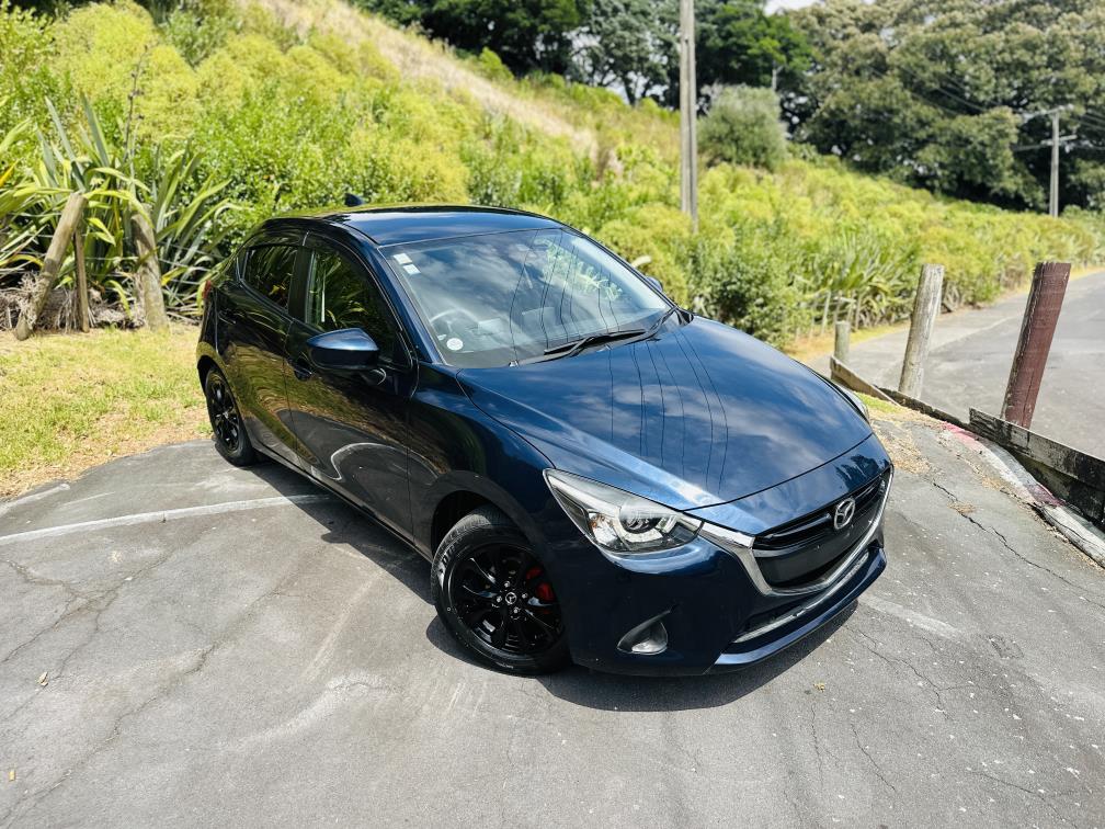 2016 Mazda Demio 13S SPORTS !! FREE TANK OF GAS !! HIGH SPEC !! Hatchback Tiptronic, Petrol, 5 seats, Blue, New Import, 1,300 cc, 41,087 km