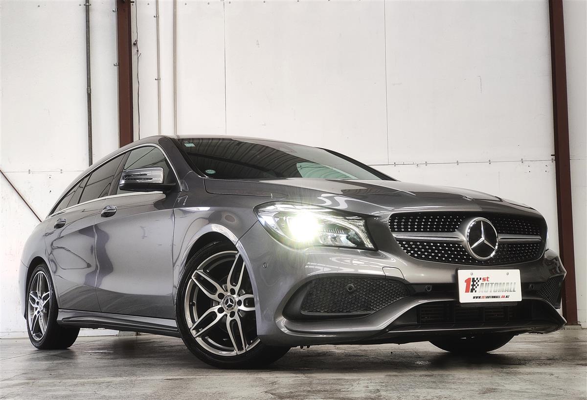 2019 Mercedes-Benz CLA 180 SHOOTING BRAKE AMG STYLE/GRADE 4.5/ Station Wagon Automatic, 5 seats, Gray, Petrol, New Import, 1,600 cc, 80,887 km