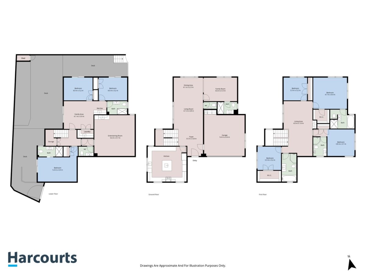 Double Grammar school zone, 428m2 7 beds 6 baths house with double garage and wet bars on 370m2 section, 4 ensuites, zoned for Auckland Grammar School and Epsom Girls Grammar School, close to Cornwall Park and Greenlane Hospital, with cafes, restaurants and supermarket nearby, 21 Inverary Avenue, Epsom, Auckland