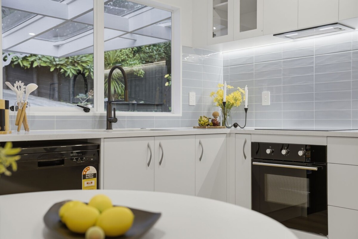 Nature’s Edge,, Fully renovated 3 beds 1 bath home with deck and carport, Set within Bayview, a hidden gem on Auckland’s North Shore, this home offers a lifestyle defined by natural beauty and a welcoming community, 2/26 Anne McLean Drive, Bayview, Auckland