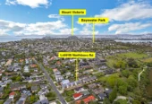 Standalone 4 beds 3 baths home with garage, close to Takapuna’s vibrant shopping precinct, beaches, schools, walks to Takapuna Grammar School and Hauraki Primary School, 2/49 Northboro Road Belmont, Auckland
