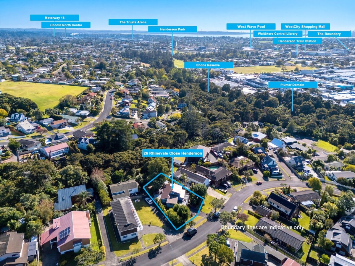 190m2 3 beds 2 baths house with double garage on 627m2 section, with expansive decking areas, easy access to local shops, supermarkets, schools, and public transport options, parks and recreational areas, 26 Rhinevale Close, Henderson, Auckland