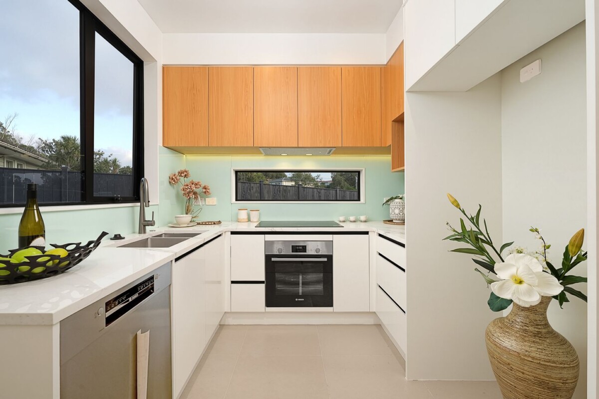 Brandnew brick 4 beds + study space 3.5 baths home with garage, 2 ensuites, 1 ensuite ground floor, asy walking access to local schools, public transport, WestCity Mall, The Boundary, West Wave Pool and Leisure Centre, and a range of shops, cafes and amenities, 28C Kereru Street, Henderson, Auckland