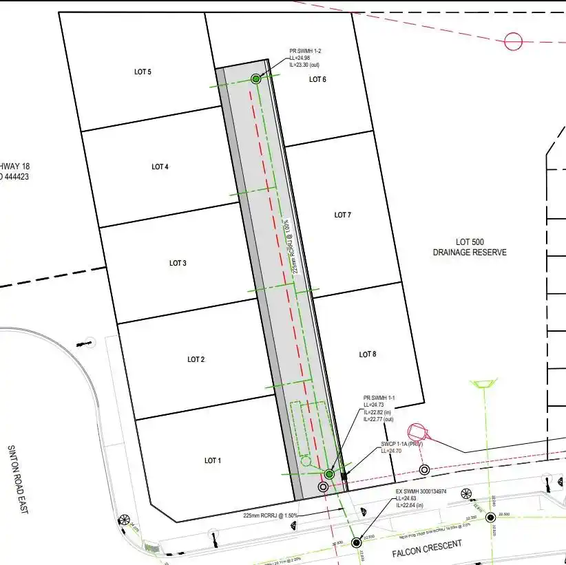 Direct Developer Sale: Titles Coming Soon, 201m2 flat, fully serviced site with RC for standalone 4 beds home, Moments from supermarkets, cafes, and parks. Superb motorway access, 1 km to Hobsonville Point Secondary School, 1.1 km to Hobsonville School, Lot 7/60 Falcon Crescent, Hobsonville, Auckland