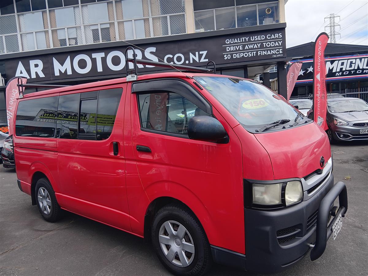 2007 Toyota Hiace 2.7P ZL VAN 5M 3 SEAT Van Manual, NZ new, 3 seats, Petrol, 2,694 cc, 325,702 km