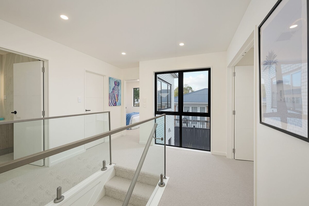 Brandnew brick 4 beds + study space 3.5 baths home with garage, 2 ensuites, 1 ensuite ground floor, asy walking access to local schools, public transport, WestCity Mall, The Boundary, West Wave Pool and Leisure Centre, and a range of shops, cafes and amenities, 28C Kereru Street, Henderson, Auckland