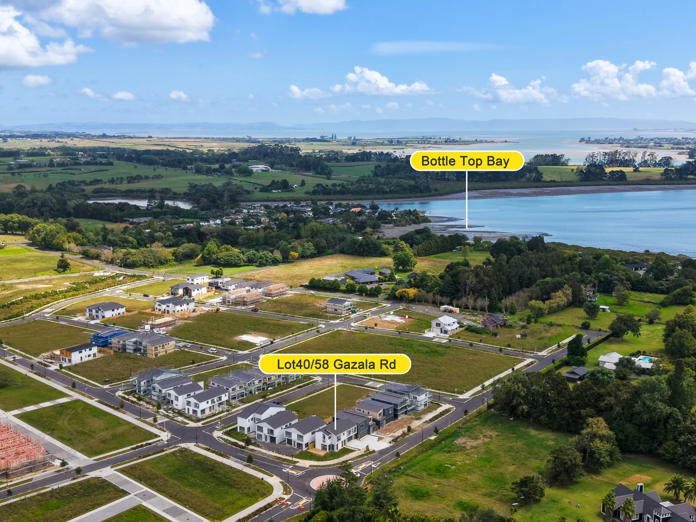182m2 Brandnew 5 beds 3.5 bath house with double garage on 264m2 section, close to schools, shops, motorway access, 58 Gazala Road Karaka, Auckland