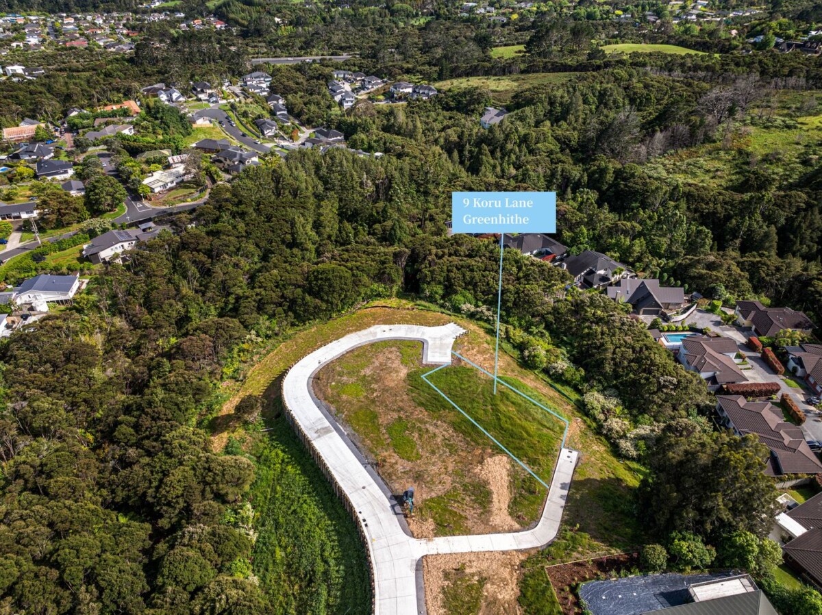 745m2 section with RC, BC for a 440m2 standalone 5 ensuites house with double garage, close to schools, Reserve, easy motorway access, 9 Koru Lane, Greenhithe, Auckland