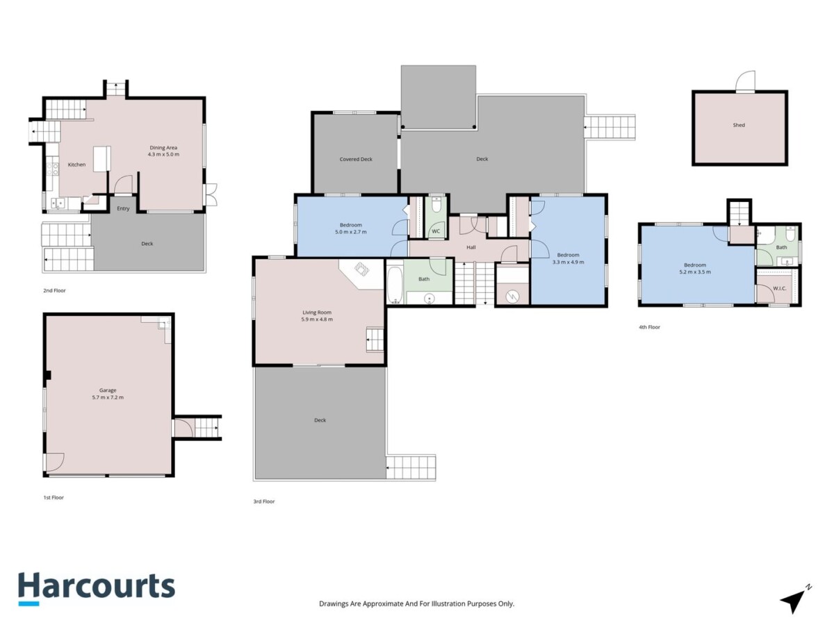 190m2 3 beds 2 baths house with double garage on 627m2 section, with expansive decking areas, easy access to local shops, supermarkets, schools, and public transport options, parks and recreational areas, 26 Rhinevale Close, Henderson, Auckland