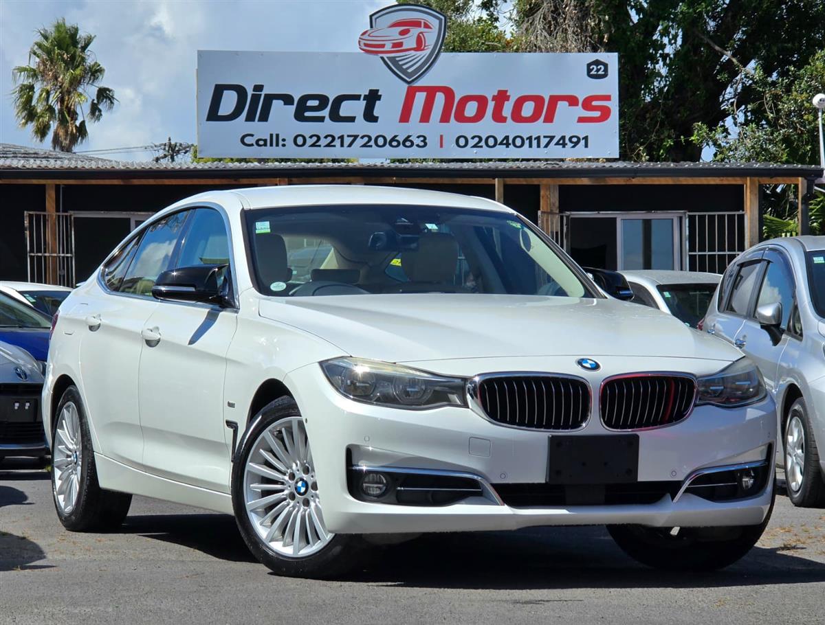 2017 BMW 320i GT**Twin Power Turbo* Sedan Automatic, 5 seats, Leather seats, White, Petrol, 1,998 cc, 92,263 km
