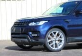 2017 Land Rover Range Rover Sport Supercharged V6, RV/SUV Automatic, 5 seats, Blue, Petrol, 3,000 cc, 62,300 km
