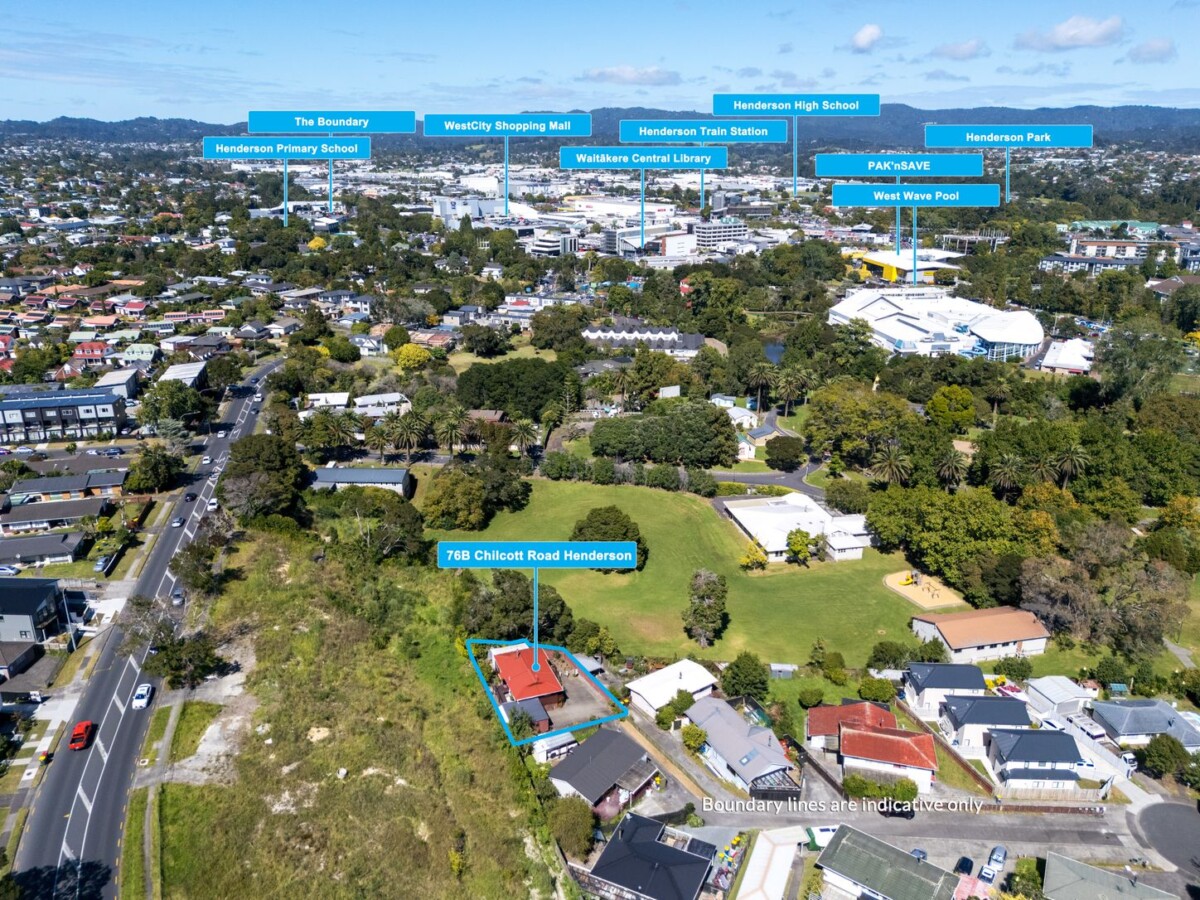 Backing directly onto Tui Glen Reserve, 3 beds 1 bath house with carport, just minutes from WestCity shopping centre, local cafes, schools, easy motorway access, 76B Chilcott Road, Henderson, Auckland