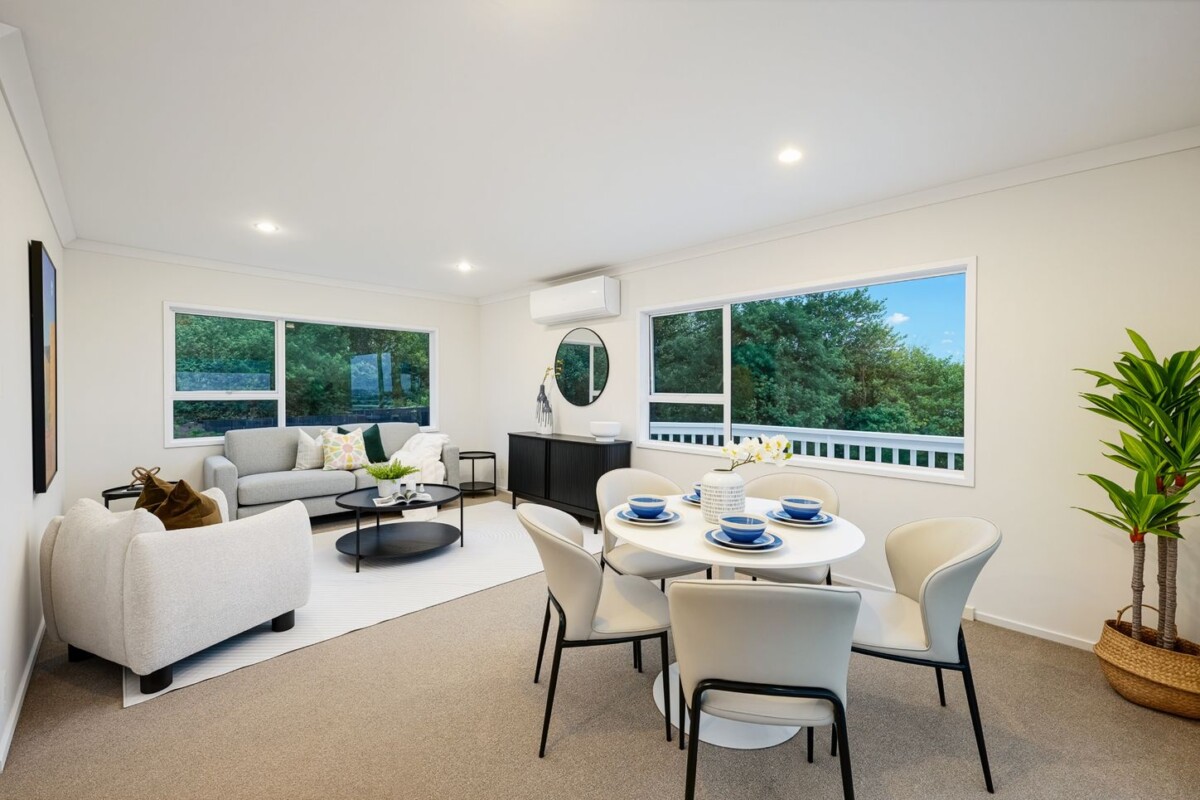 Once in 11 years, 222m2 4 beds 2 baths house with double garage on 1047m2 section, a ground floor versatile multi-function room that can easily serve as a fifth bedroom, just a short drive to Lincoln Road shops, motorway access, 281 Sturges Road, Henderson, Auckland