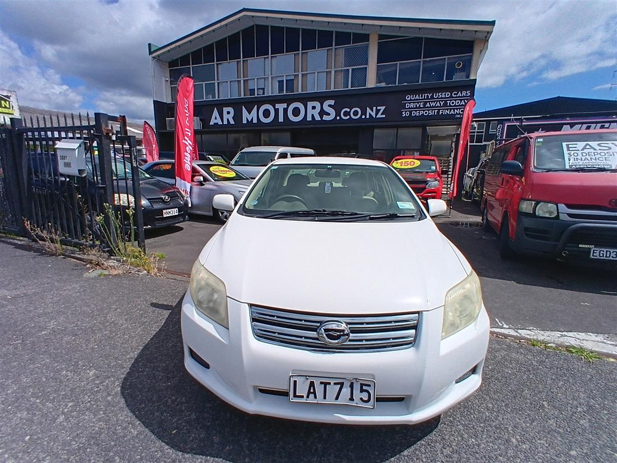 2007 Toyota Corolla AXIO Sedan Automatic, 5 seats, Petrol, 1,490 cc, 134,943 km