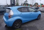 2012 Toyota Aqua Hatchback Automatic, 5 seats, Blue, Petrol, 1,496 cc, 100,334 km