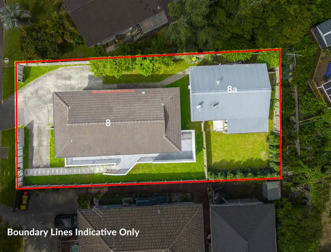 Renovated 4 beds main home + 2 beds standalone Minor Dwelling on 600m2 section, Currently rented at $1280 per week with friendly tenants who would like to stay on, close to Motorways, Parks, Wairau Valley shops, Kindergartens, local schools – Glenfield Intermediate, Target Rd Primary & Wairau Intermediate, 8 & 8A Kupari Place, Totara Vale, Auckland