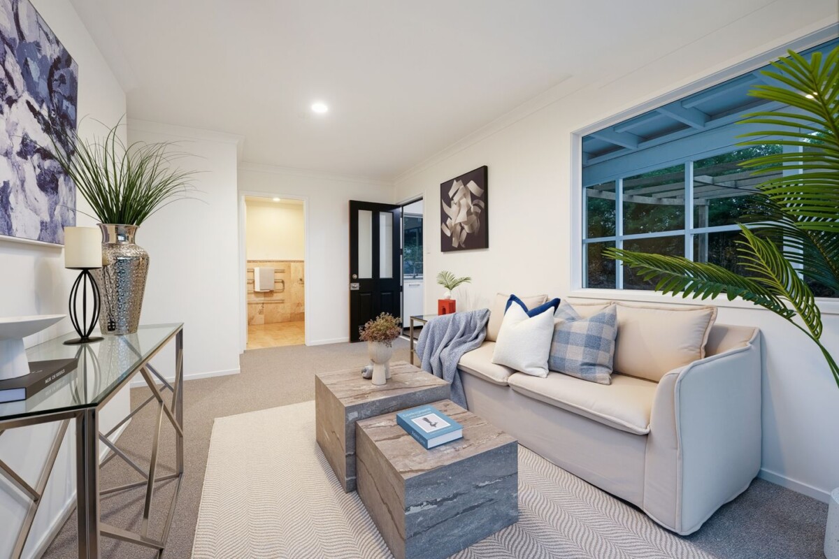 Once in 11 years, 222m2 4 beds 2 baths house with double garage on 1047m2 section, a ground floor versatile multi-function room that can easily serve as a fifth bedroom, just a short drive to Lincoln Road shops, motorway access, 281 Sturges Road, Henderson, Auckland