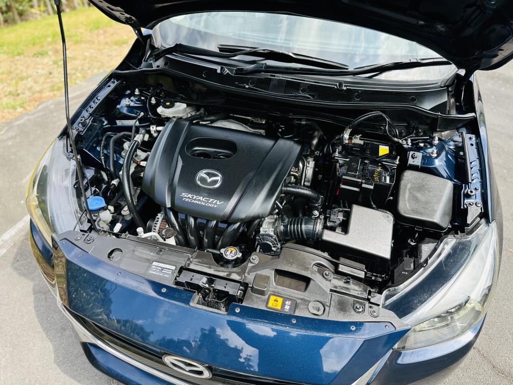 2016 Mazda Demio 13S SPORTS !! FREE TANK OF GAS !! HIGH SPEC !! Hatchback Tiptronic, Petrol, 5 seats, Blue, New Import, 1,300 cc, 41,087 km