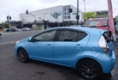 2012 Toyota Aqua Hatchback Automatic, 5 seats, Blue, Petrol, 1,496 cc, 100,334 km
