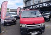 2007 Toyota Hiace 2.7P ZL VAN 5M 3 SEAT Van Manual, NZ new, 3 seats, Petrol, 2,694 cc, 325,702 km