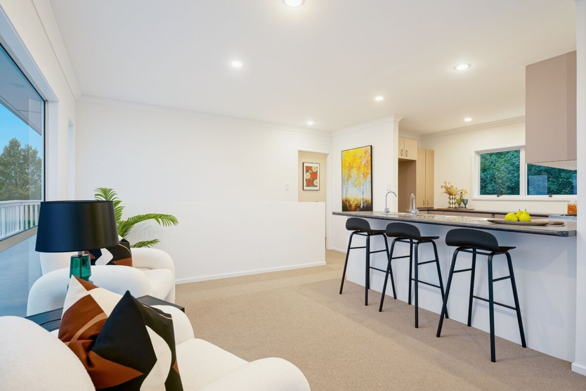 Once in 11 years, 222m2 4 beds 2 baths house with double garage on 1047m2 section, a ground floor versatile multi-function room that can easily serve as a fifth bedroom, just a short drive to Lincoln Road shops, motorway access, 281 Sturges Road, Henderson, Auckland