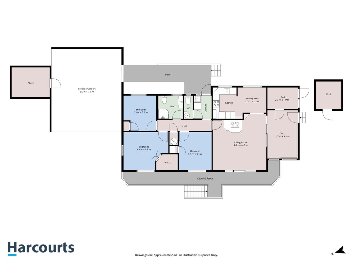 Backing directly onto Tui Glen Reserve, 3 beds 1 bath house with carport, just minutes from WestCity shopping centre, local cafes, schools, easy motorway access, 76B Chilcott Road, Henderson, Auckland