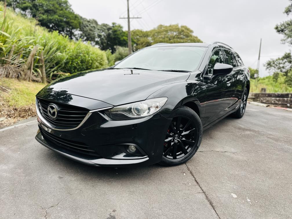 2013 Mazda Atenza SPORTS !! HIGH SPEC !! Station Wagon Tiptronic, Black, 5 seats, New Import, Petrol, 2,000 cc, 91,846 km