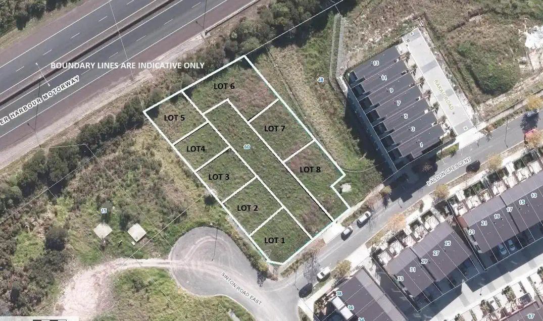 Direct Developer Sale: Titles Coming Soon, 201m2 flat, fully serviced site with RC for 200m2 standalone 4 beds home, Moments from supermarkets, cafes, and parks. Superb motorway access, 1 km to Hobsonville Point Secondary School, 1.1 km to Hobsonville School, Lot 4/60 Falcon Crescent, Hobsonville, Auckland