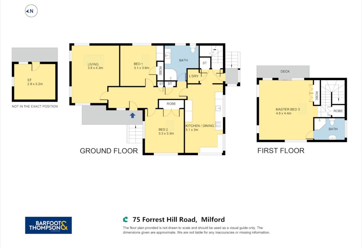 Double Westlake school zone, Sea views, Renovated Brick and tile 3 beds + sleepout 2 baths house on 408m2 section, with RC for 2 terrace homes, close to schools, shops, motorway access, 0.1 km to Forrest Hill School, 0.3 km to Westlake Boys’ High School, 75 Forrest Hill Road, Milford, Auckland