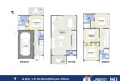 Affordable Brandnew 4 beds 3.5 baths home with garage, 2 ensuites, 1 ensuite ground floor, move-in ready, shops, parks, cafes, schools, and transport are close by, with Westgate, Northwest and Costco just minutes away, 9/6 Woodhouse Place, West Harbour, Auckland