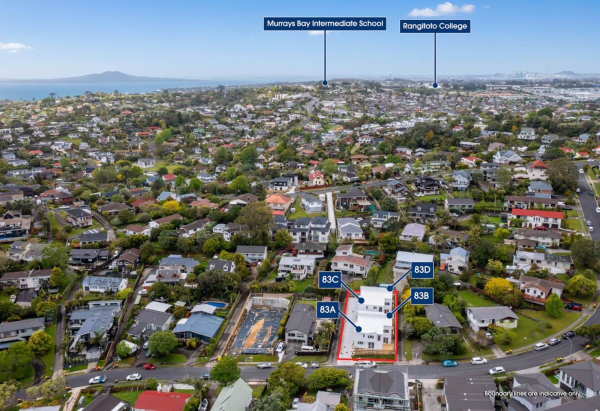 Rangitoto College zone, 3 beds 2 baths home with garage, Top school zones: including Rangitoto College, Long Bay College, Northcross & Murrays Bay Intermediates, Sherwood and Pinehill Primary Schools, minutes to Browns Bay Village, cafes, beaches, and the popular Rosedale dining precinct, 83C Langana Avenue, Browns Bay, Auckland