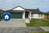 For rent, (Short Term Until 31 August 2026), 5 beds 2 baths house with double garage, available 4th May, 18 Montecito Place, Golflands, Auckland