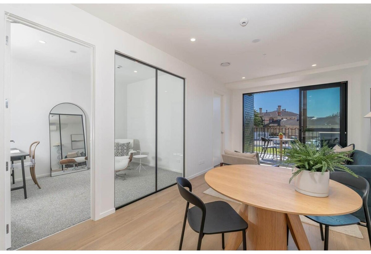62m2 + 5m2 balcony, 1 bed + 1 flexi room 1 bath apartment with car park, close to schools, parks, shops, motorway access, 0.8 km to Waterview School, Unit 103/2A Te Ara Taurapa, Pt Chevalier, Auckland