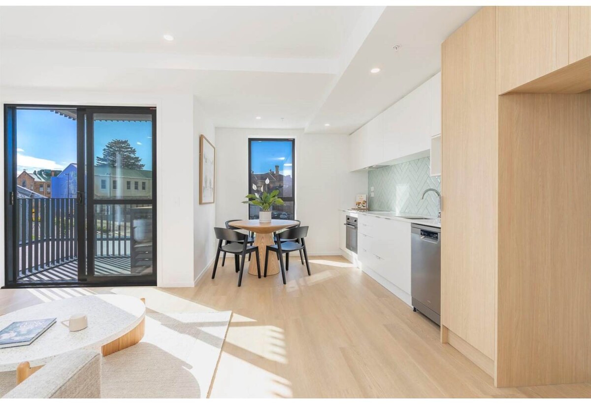72m² internal + 4m² balcony, 2 beds 1 bath apartment with car park, close to schools, parks, shops, motorway access, 0.8 km to Waterview School, Unit 102/2A Te Ara Taurapa, Pt Chevalier, Auckland