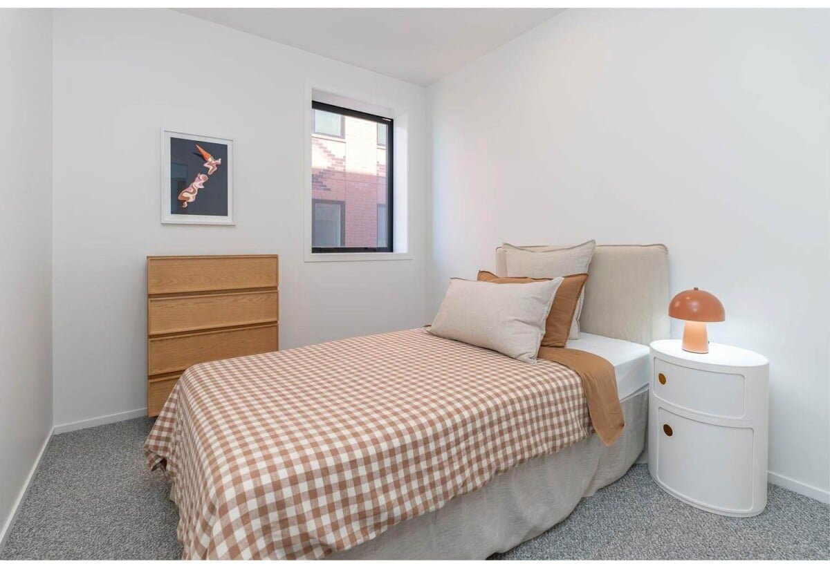 Approx. 81m² internal + 7m² balcony, 3 beds 1 bath apartment with car park, close to schools, parks, shops, motorway access, 0.8 km to Waterview School, Unit 209/2A Te Ara Taurapa, Pt Chevalier, Auckland
